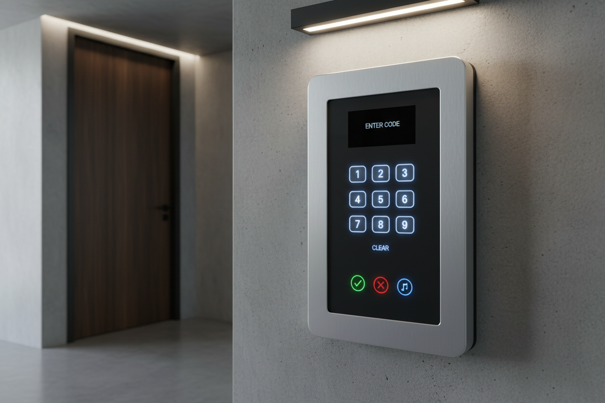 teclado control de acceso